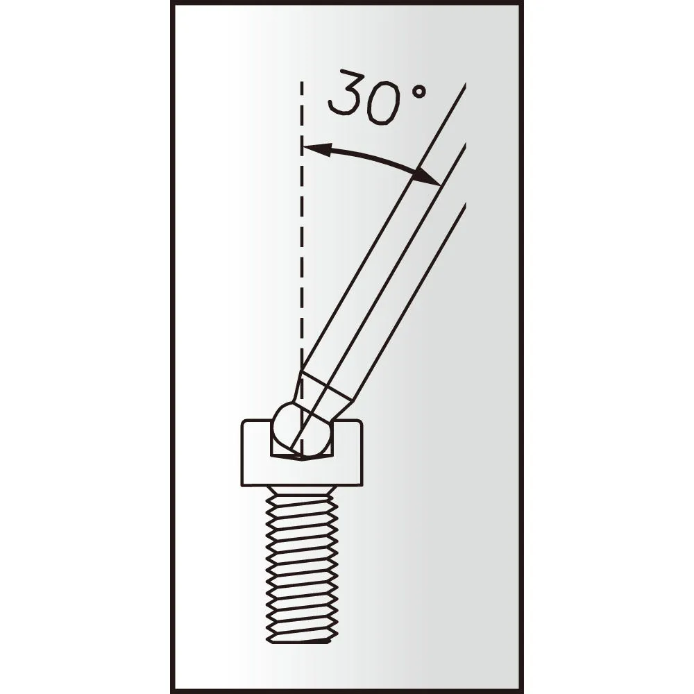 Icetoolz 7M50 5.0Mm Twinhead Wrench, Ball-Ended