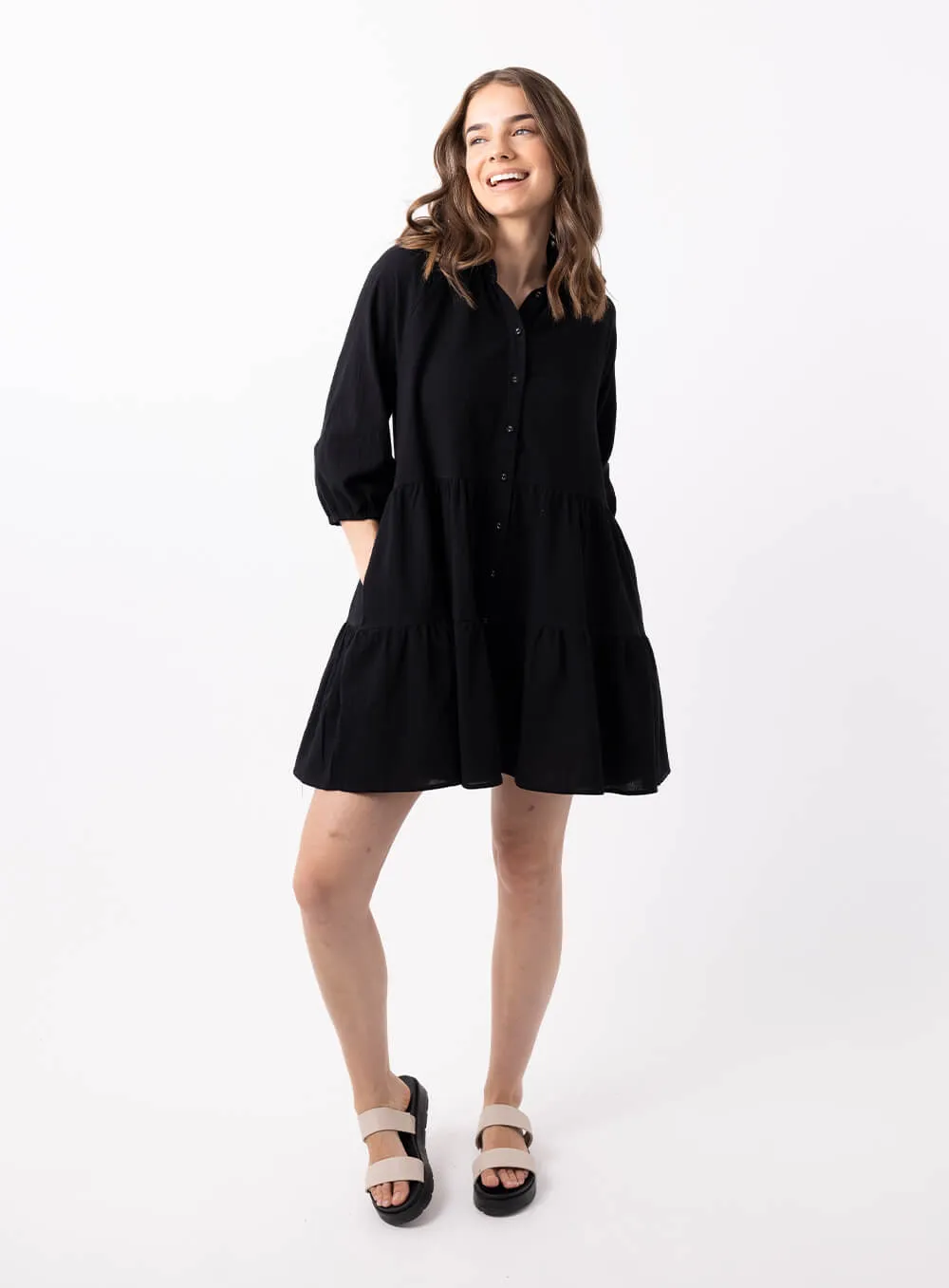 Jasmine Dress-Black