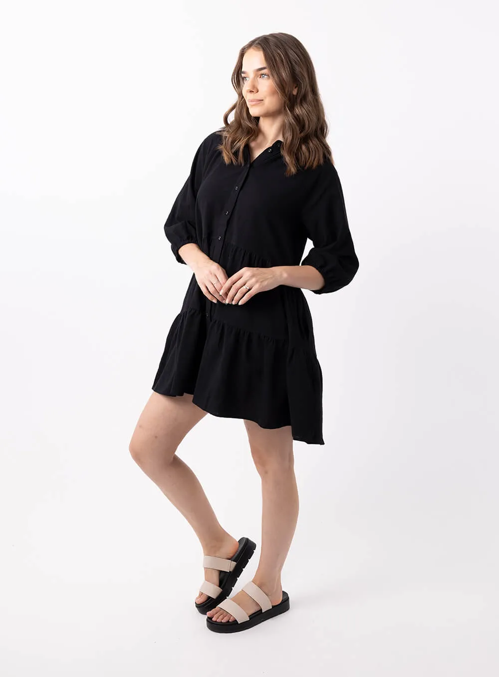 Jasmine Dress-Black