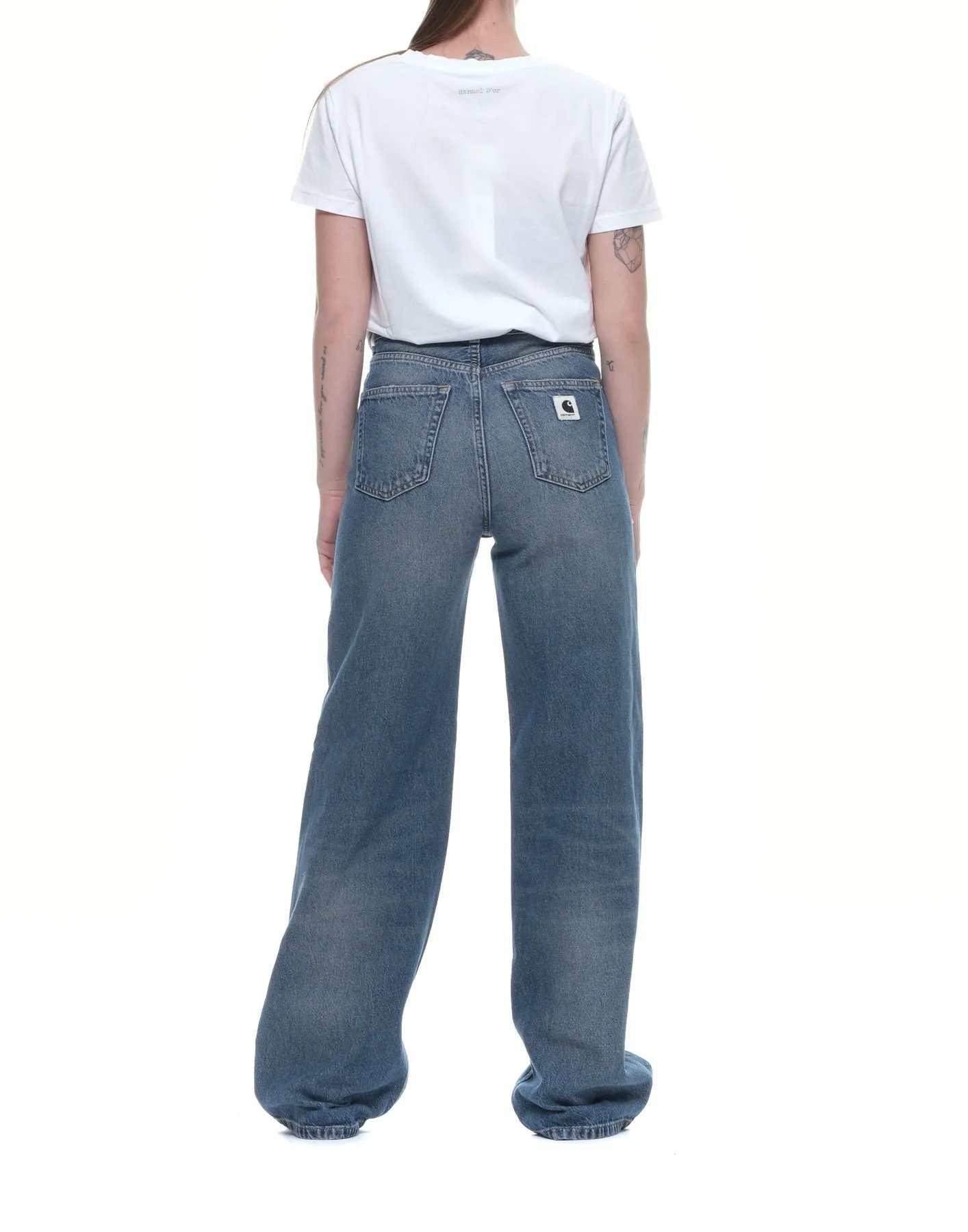 Jeans woman I030497 BLUE DARK CARHARTT WIP