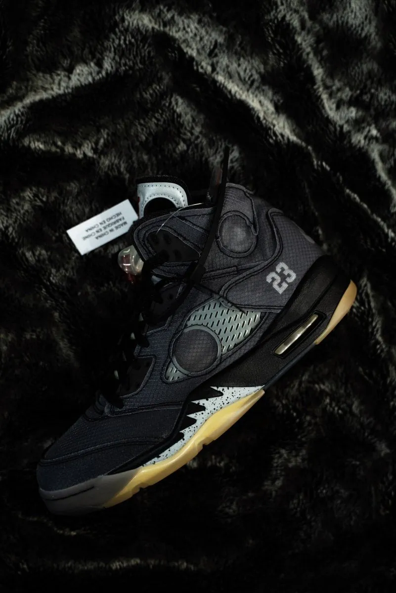 Jordan 5 Retro Off-White Black