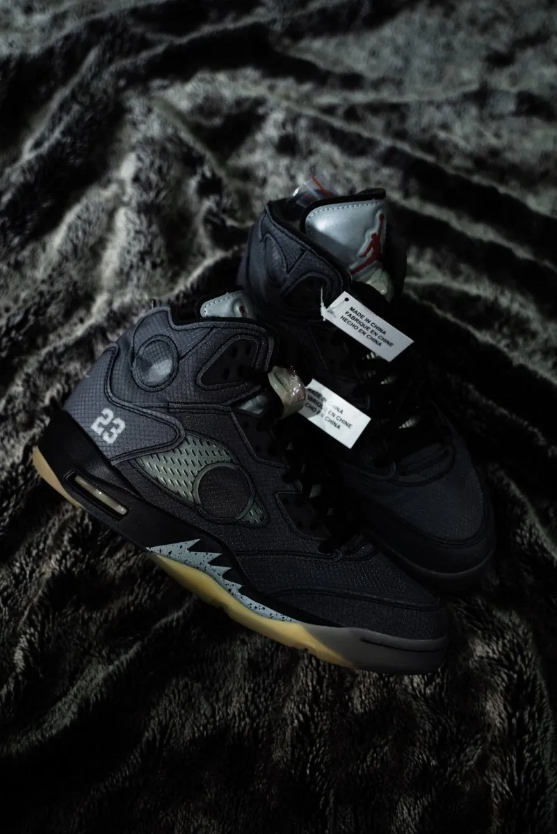 Jordan 5 Retro Off-White Black