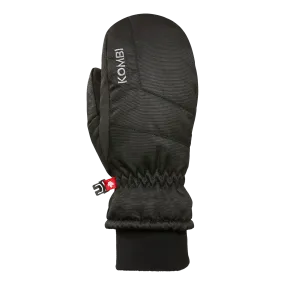 Kombi Black Junior Peak Short Cuff Mittens