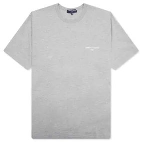 Logo S/S T-Shirt - Top Grey