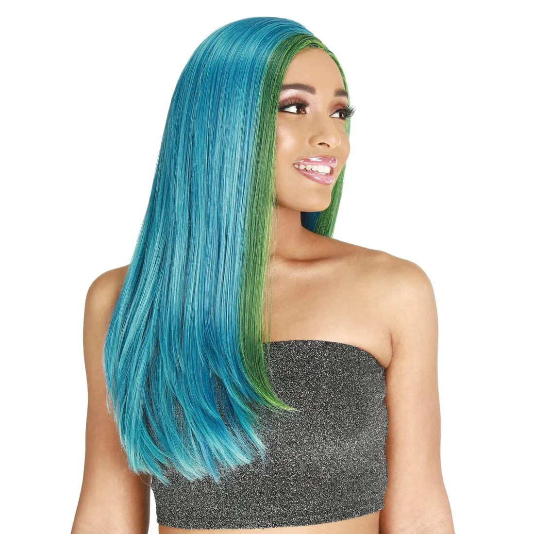 LP-VCUT LULA | Sis V-Lace Cut Synthetic Lace Part Wig