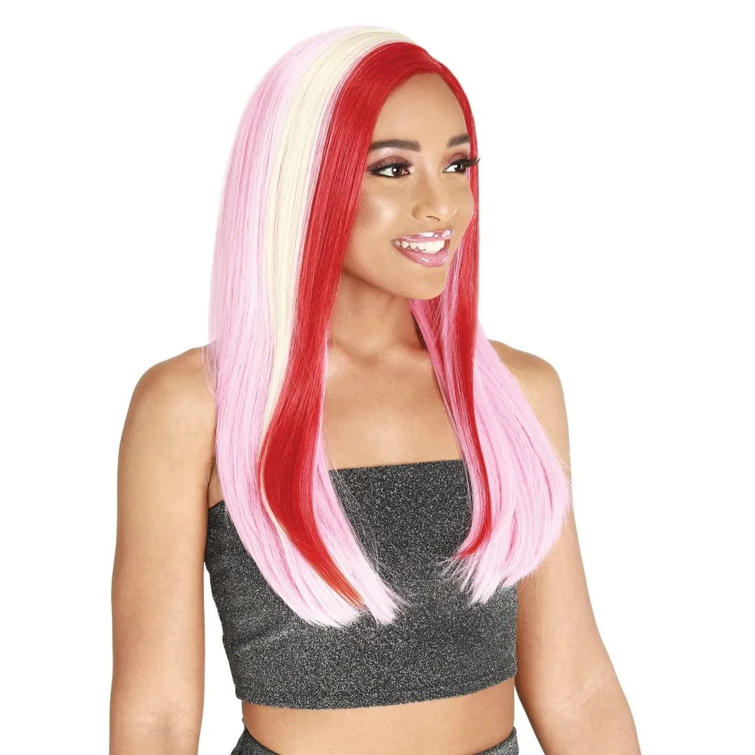 LP-VCUT LULA | Sis V-Lace Cut Synthetic Lace Part Wig