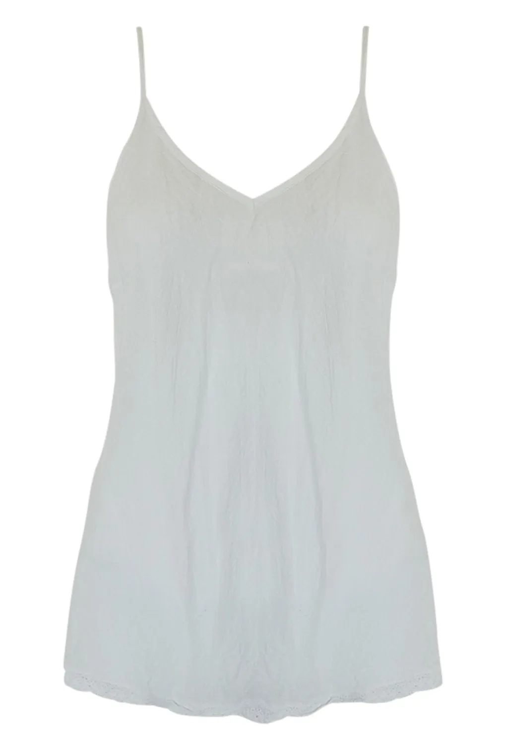 Lula Life - Ibiza Cami - WHITE