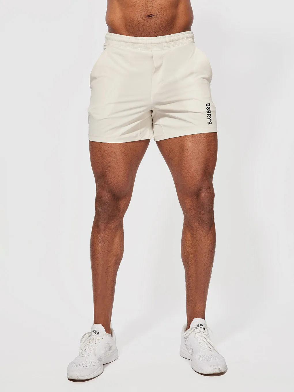 LULULEMON WHITE OPAL PACE BREAKER SHORT 5 LL