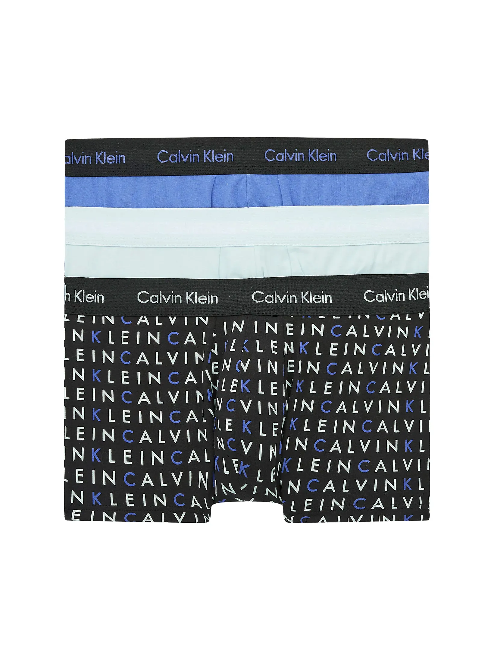 Mens Calvin Klein Boxer Shorts Low Rise Trunks 3 Pack