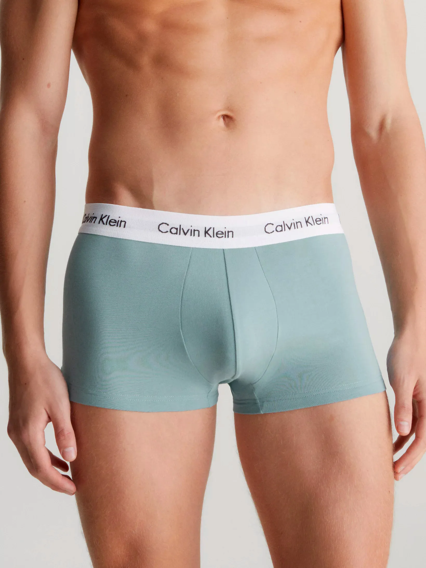 Mens Calvin Klein Boxer Shorts Low Rise Trunks 3 Pack