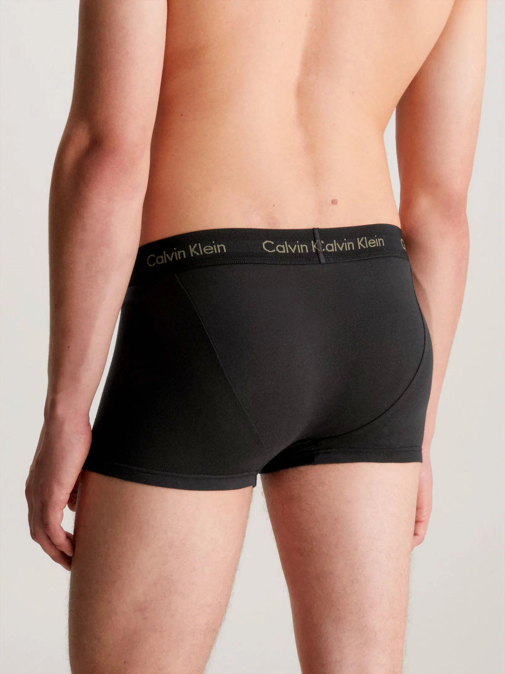 Mens Calvin Klein Boxer Shorts Low Rise Trunks 3 Pack