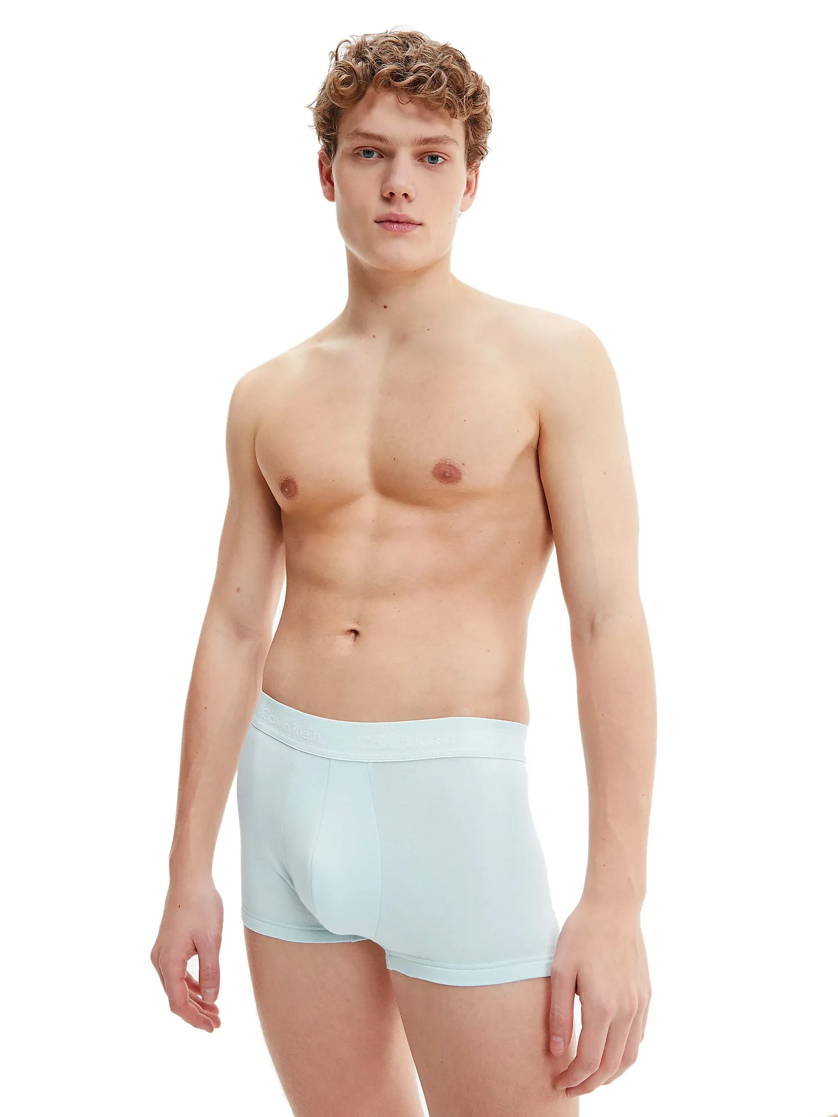 Mens Calvin Klein Boxer Shorts Low Rise Trunks 3 Pack