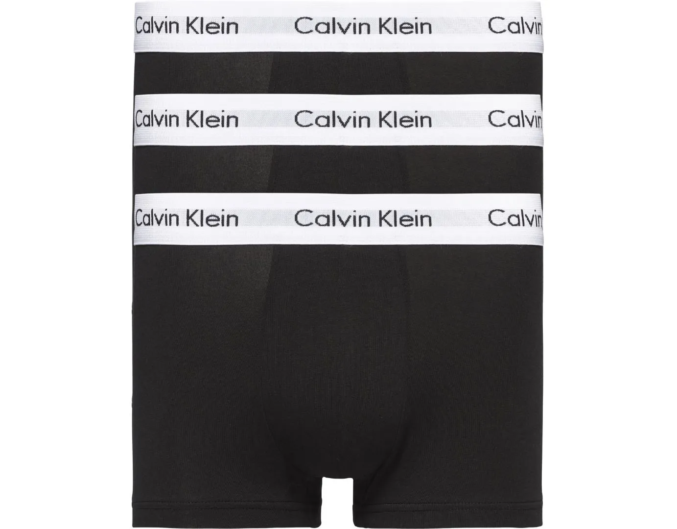 Mens Calvin Klein Boxer Shorts Low Rise Trunks 3 Pack