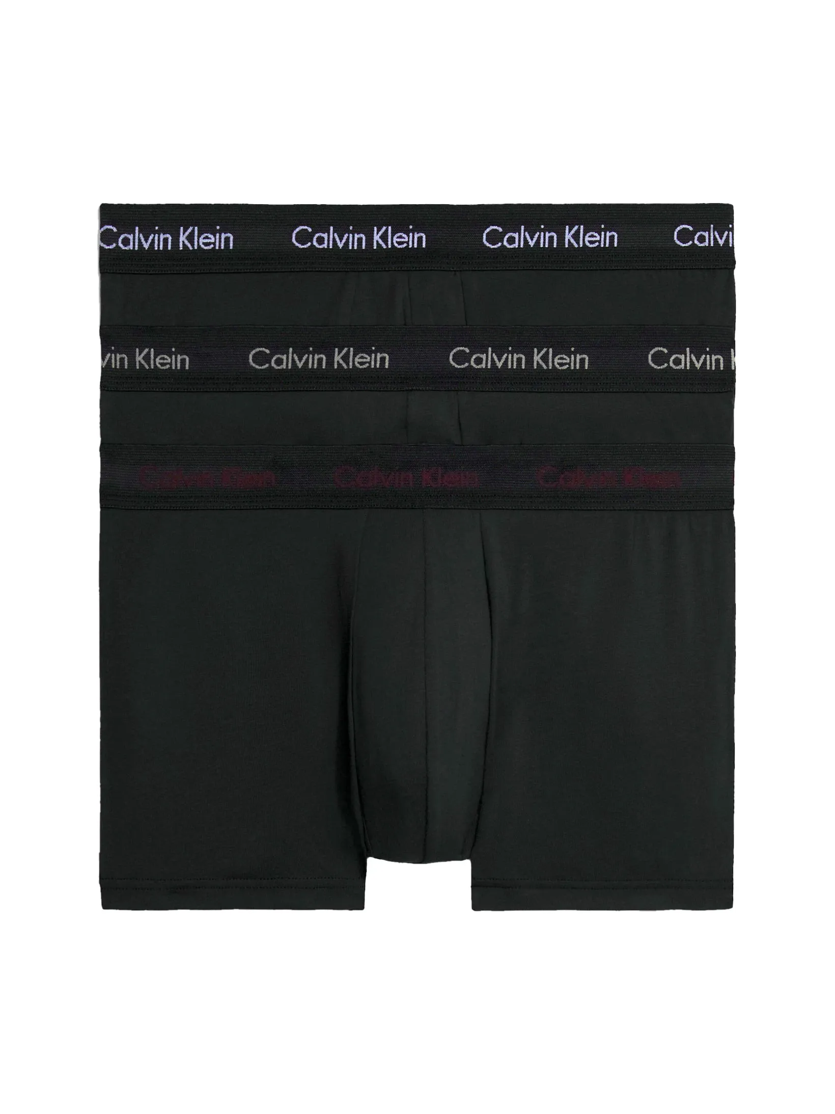 Mens Calvin Klein Boxer Shorts Low Rise Trunks 3 Pack