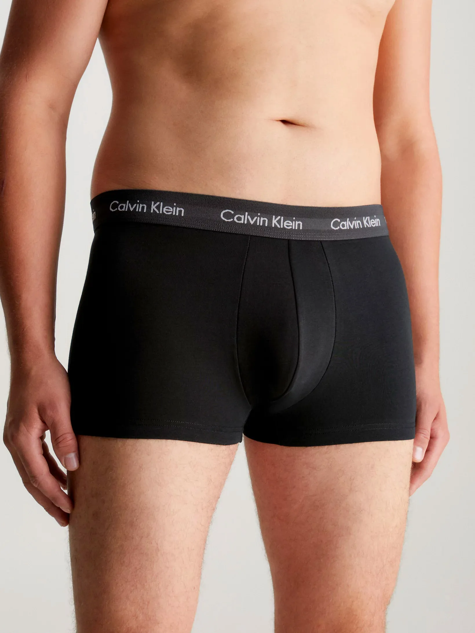 Mens Calvin Klein Boxer Shorts Low Rise Trunks 3 Pack