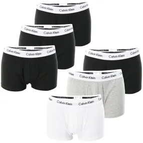 Mens Calvin Klein Boxer Shorts Low Rise Trunks 3 Pack