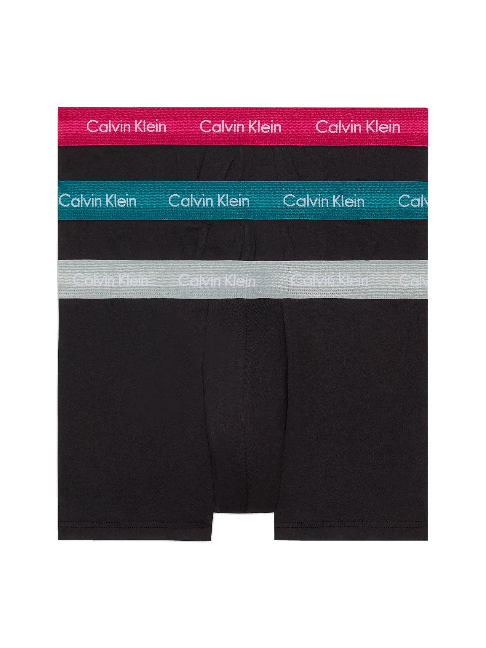 Mens Calvin Klein Boxer Shorts Low Rise Trunks 3 Pack