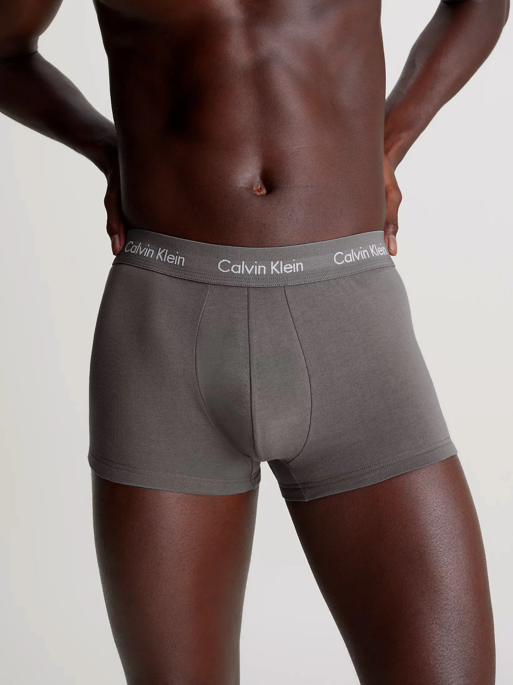 Mens Calvin Klein Boxer Shorts Low Rise Trunks 3 Pack