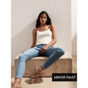 (Minor Fault) High Rise Skinny Jeans