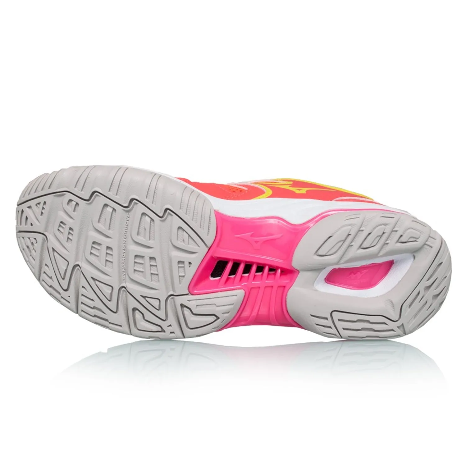 Mizuno Wave Phantom Netball Womens | Coral/White/Pink