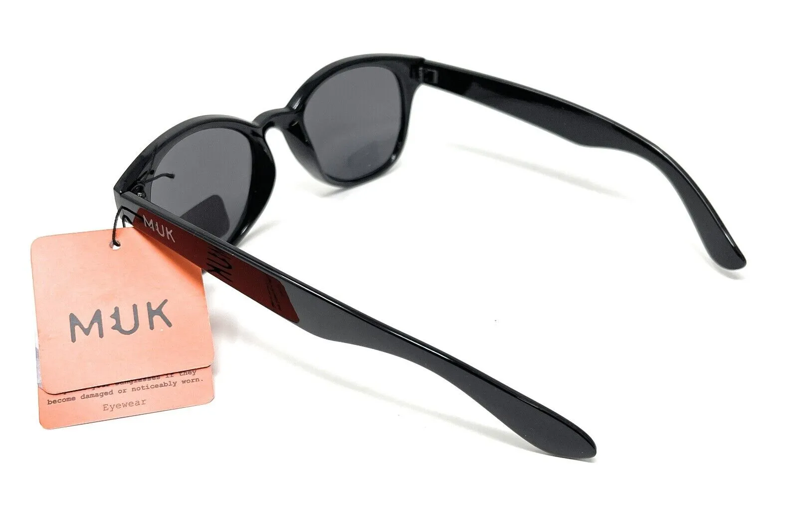 MUK Sunglasses Women's Fashion Black Frame and Lens 7834