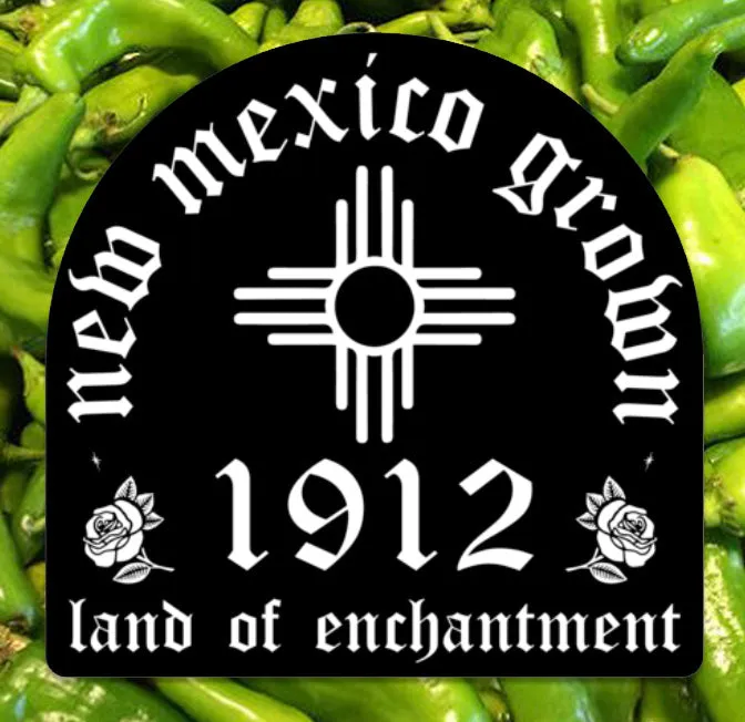 New Mexico Grown 1912 Sticker