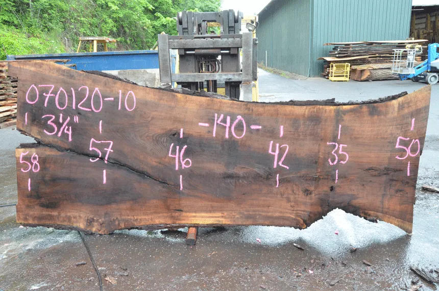 Oregon Black Walnut Slab 070120-10