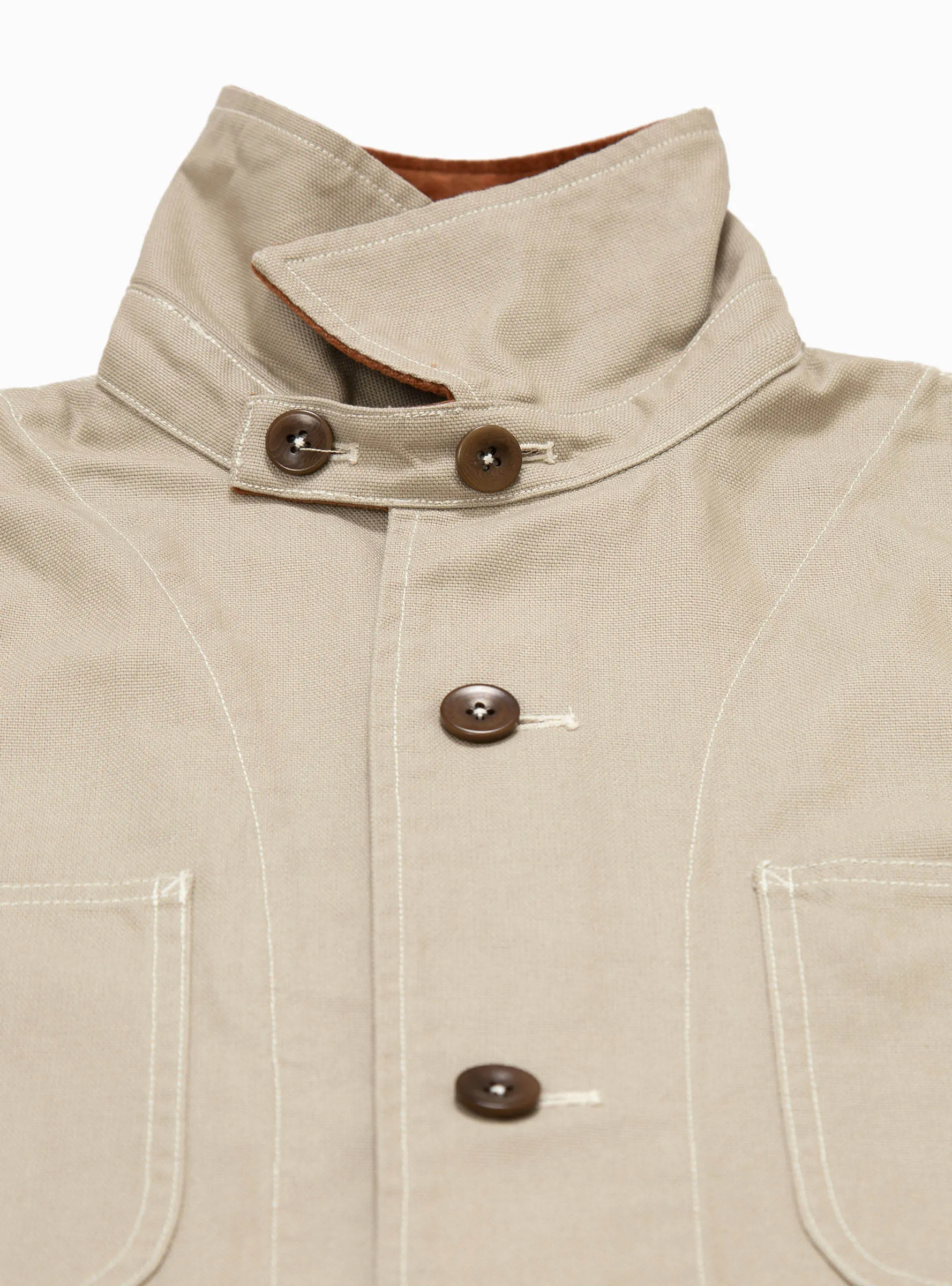 Paperclip Apron Jacket Camel