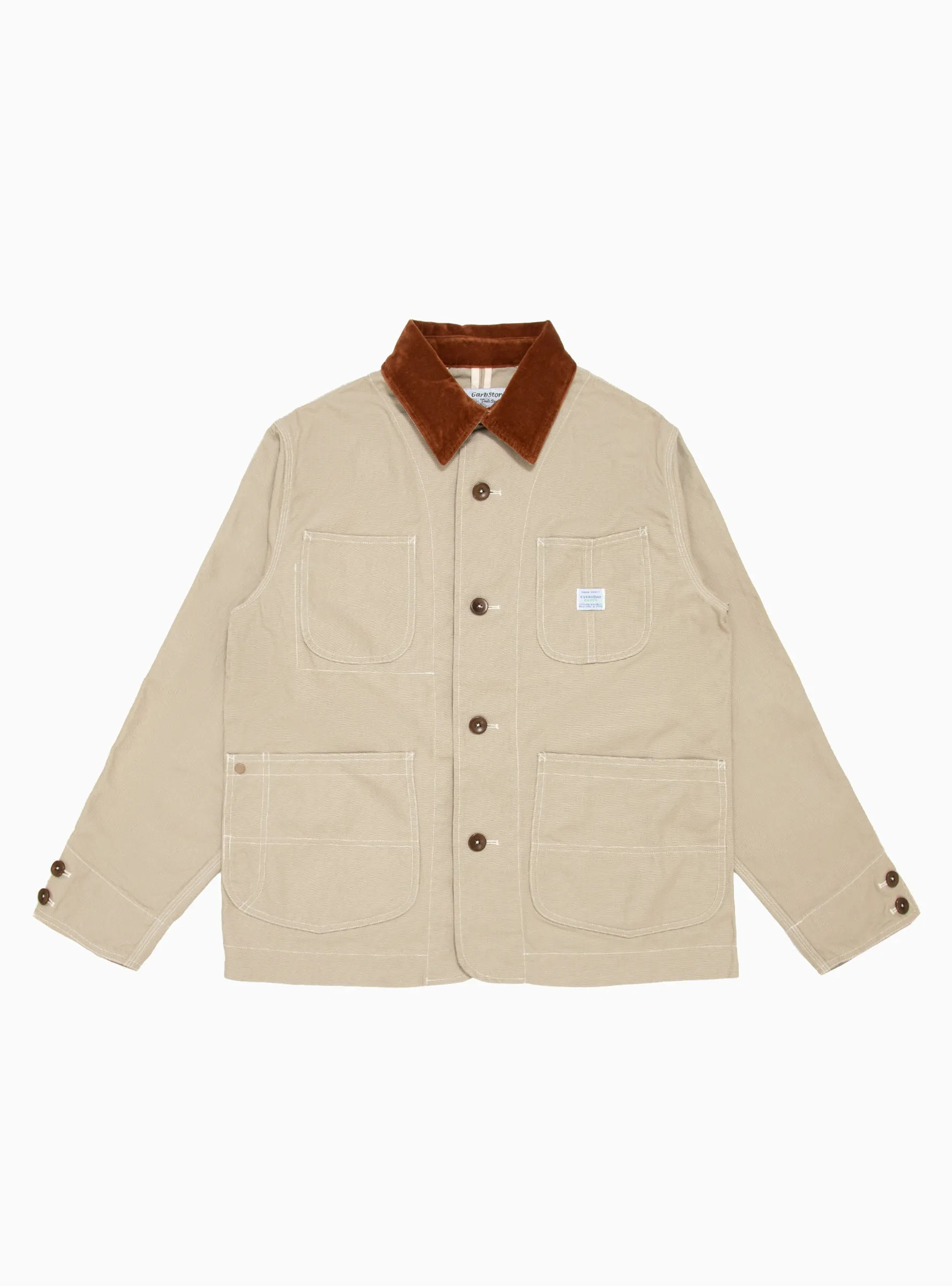 Paperclip Apron Jacket Camel