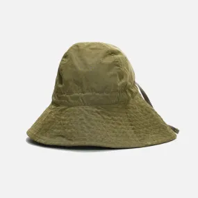 PC Coated Cloth Keeper Hat - Olive