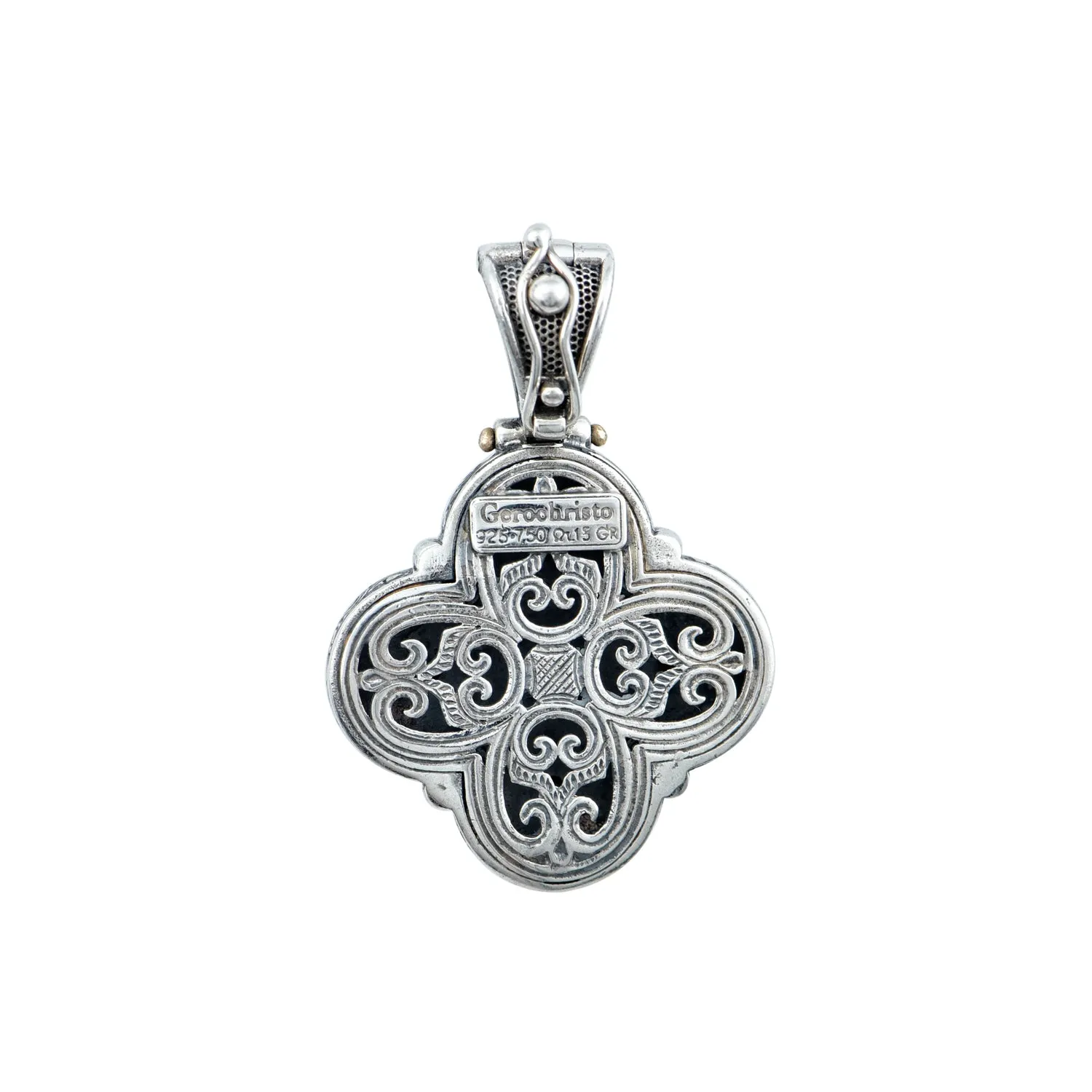 Polymnia Silver & Gold Cross