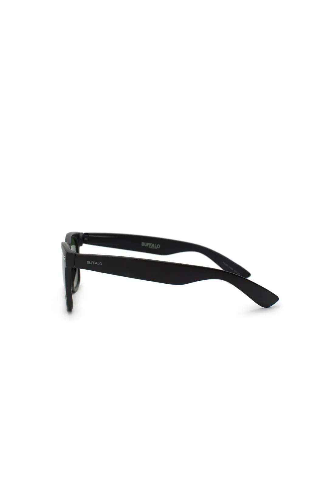 Rectangular Sunglasses in Matte Black - B0009SBLK