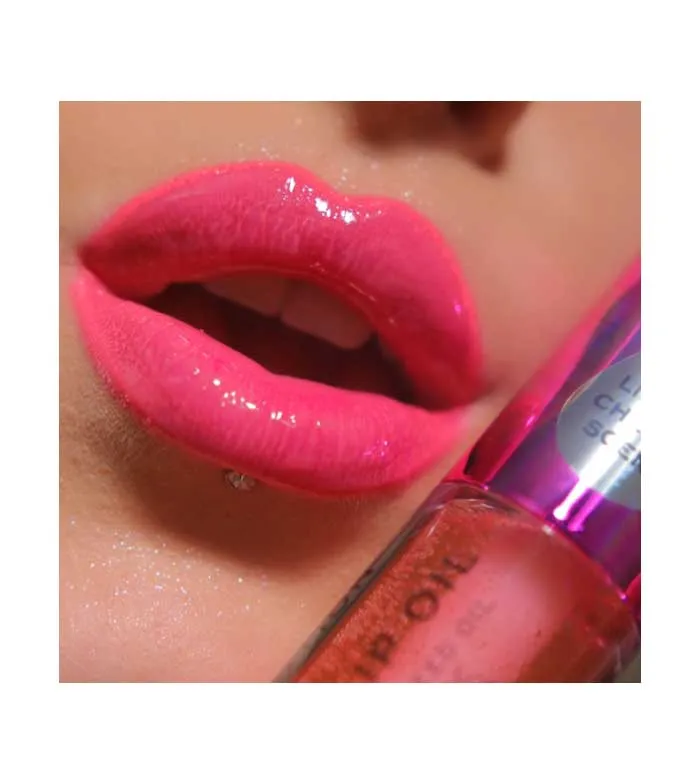 Revolution - Aceite para labios Glaze Oil - Glam Pink