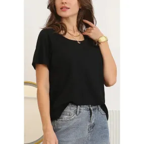 Shelby Round Neck Basic - Black