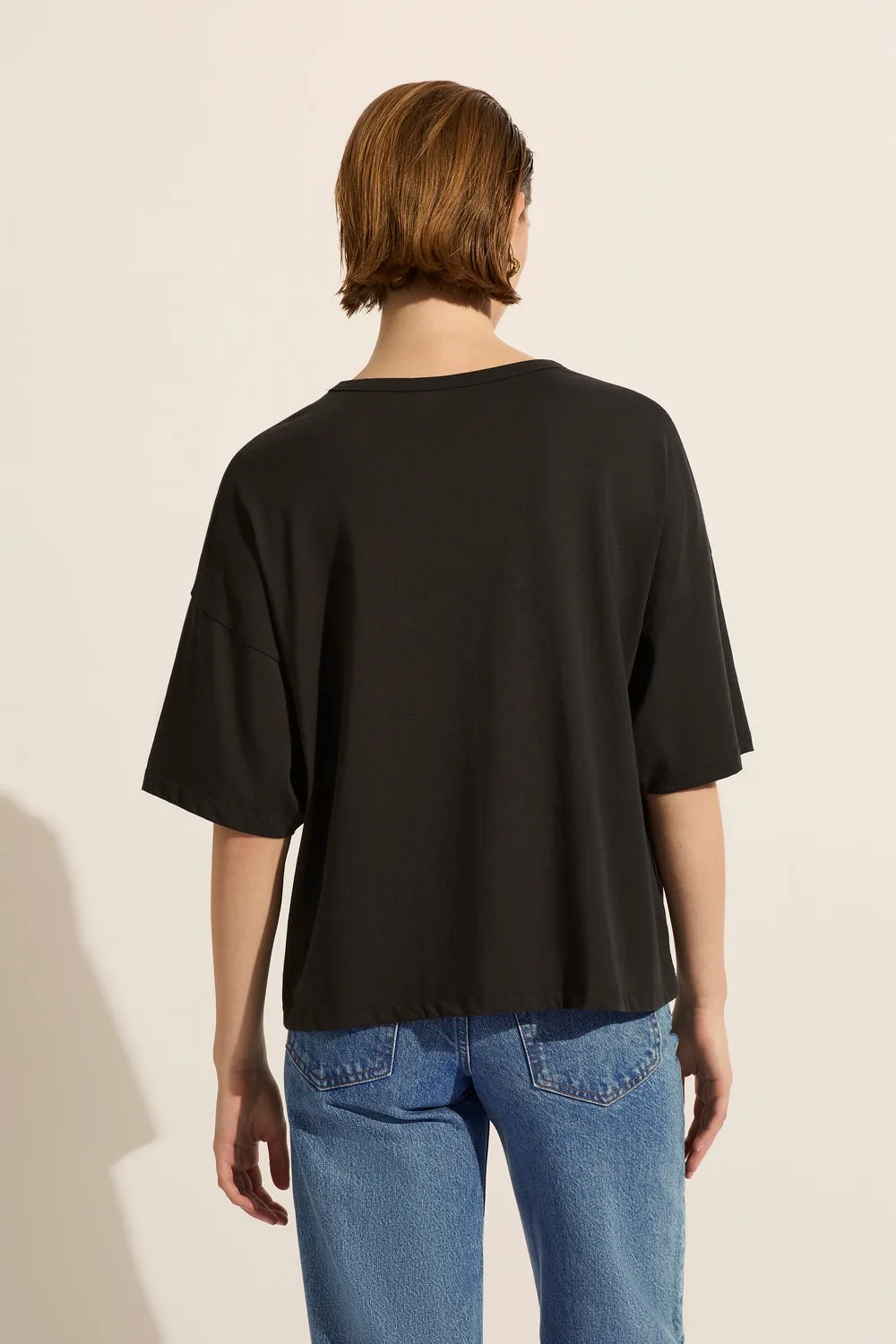 Slouchy Tee - Charcoal