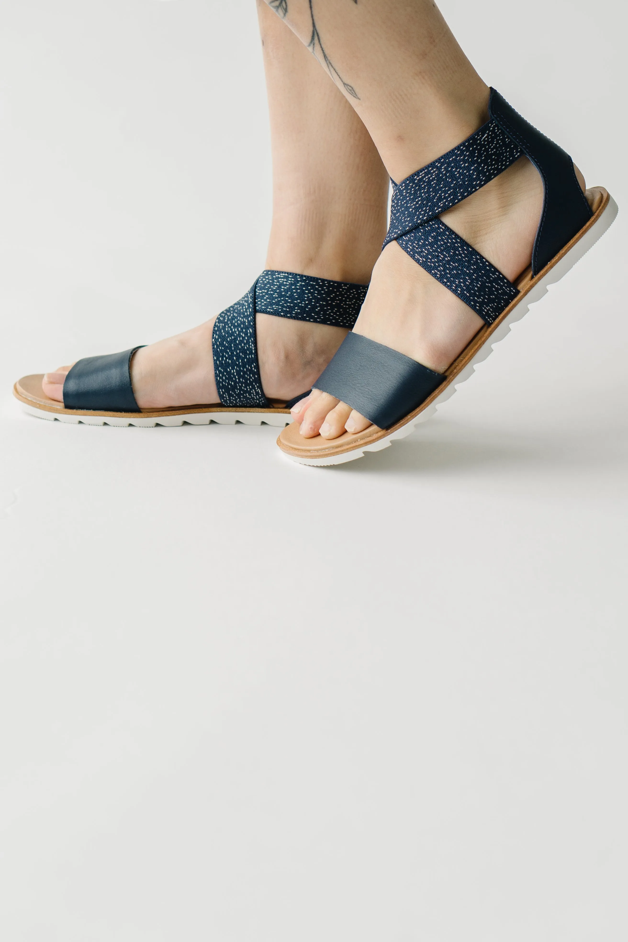 SOREL: Ella II Sandal in Nocturnal   Sea Salt