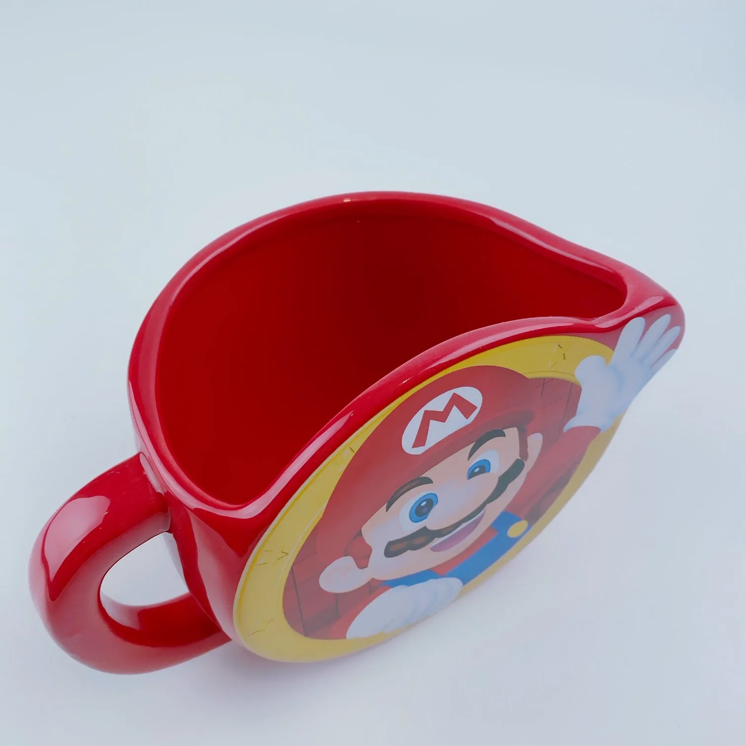 Super Mario Bros Nintendo Collectible Mario Oversized Ceramic Coffee Mug - Official Licensed