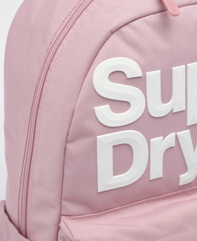 SUPERDRY Logo Montana Backpack - Pink