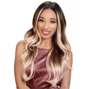 SW-LACE H GLORY | Synthetic Swiss Lace Front Wig