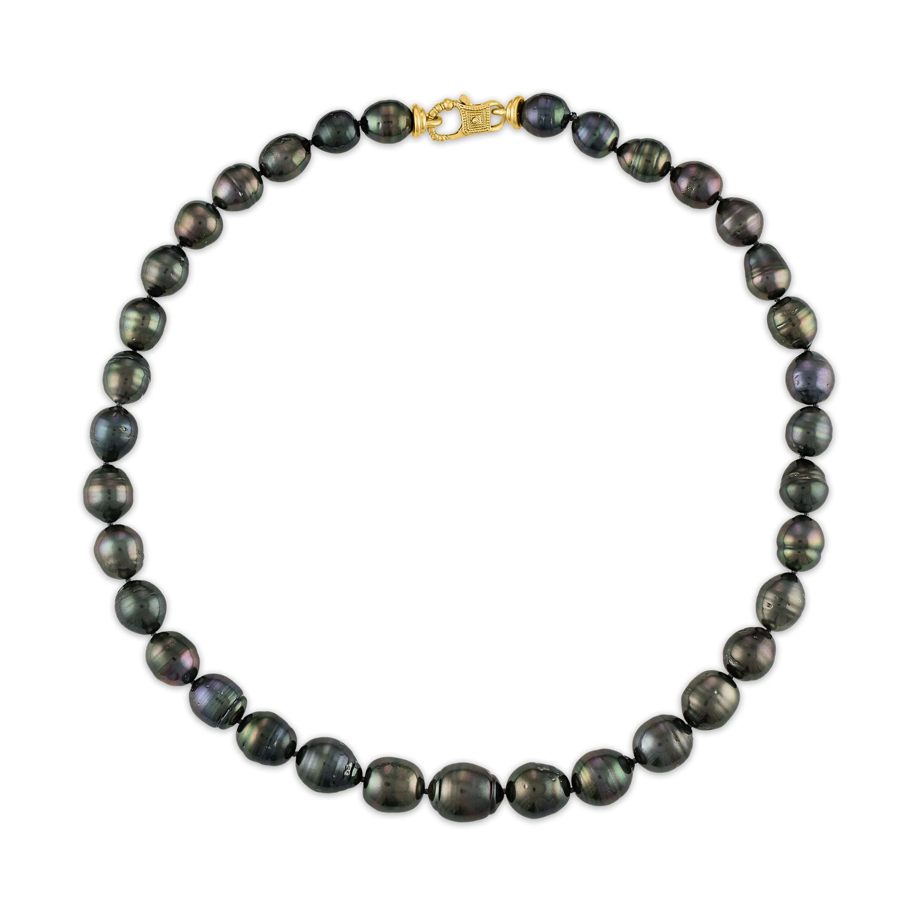 Tahitian Pearl Strand with Fibula Clasp