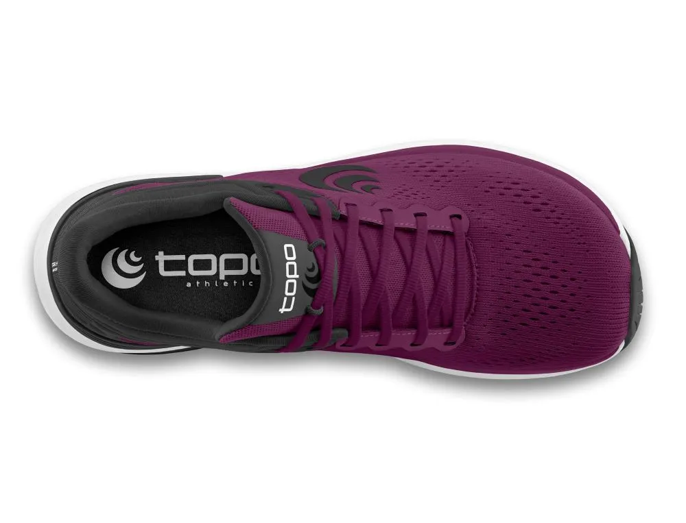 'Topo Athletic' Women's Ultrafly 4 -Wine / Black