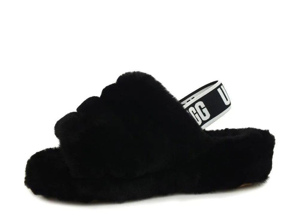 UGG W Fuff Yeah Slide Black 1095119 W