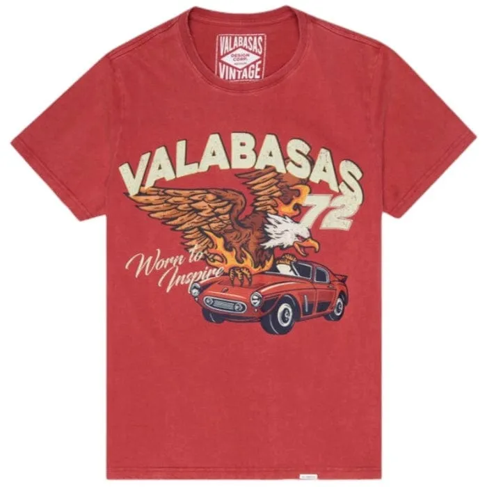 Valabasas Fire Bird Tee (Vintage Date Red) VLBS9008