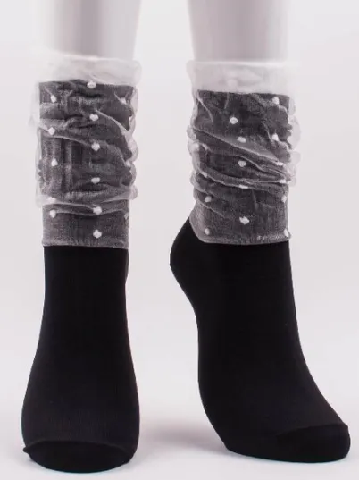 Veil Double-Layer Socks