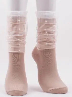 Veil Double-Layer Socks