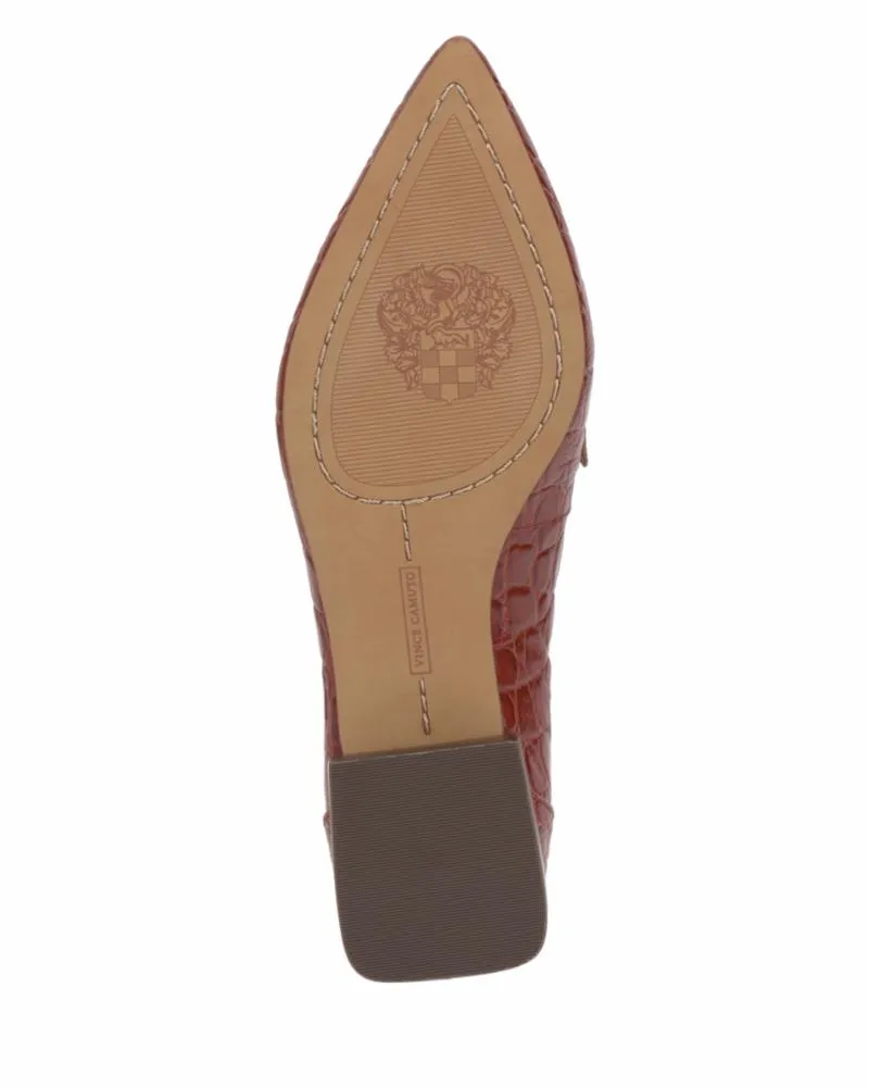 Vince Camuto CALENTHA KETCHUP/CIRCULAR CROCO