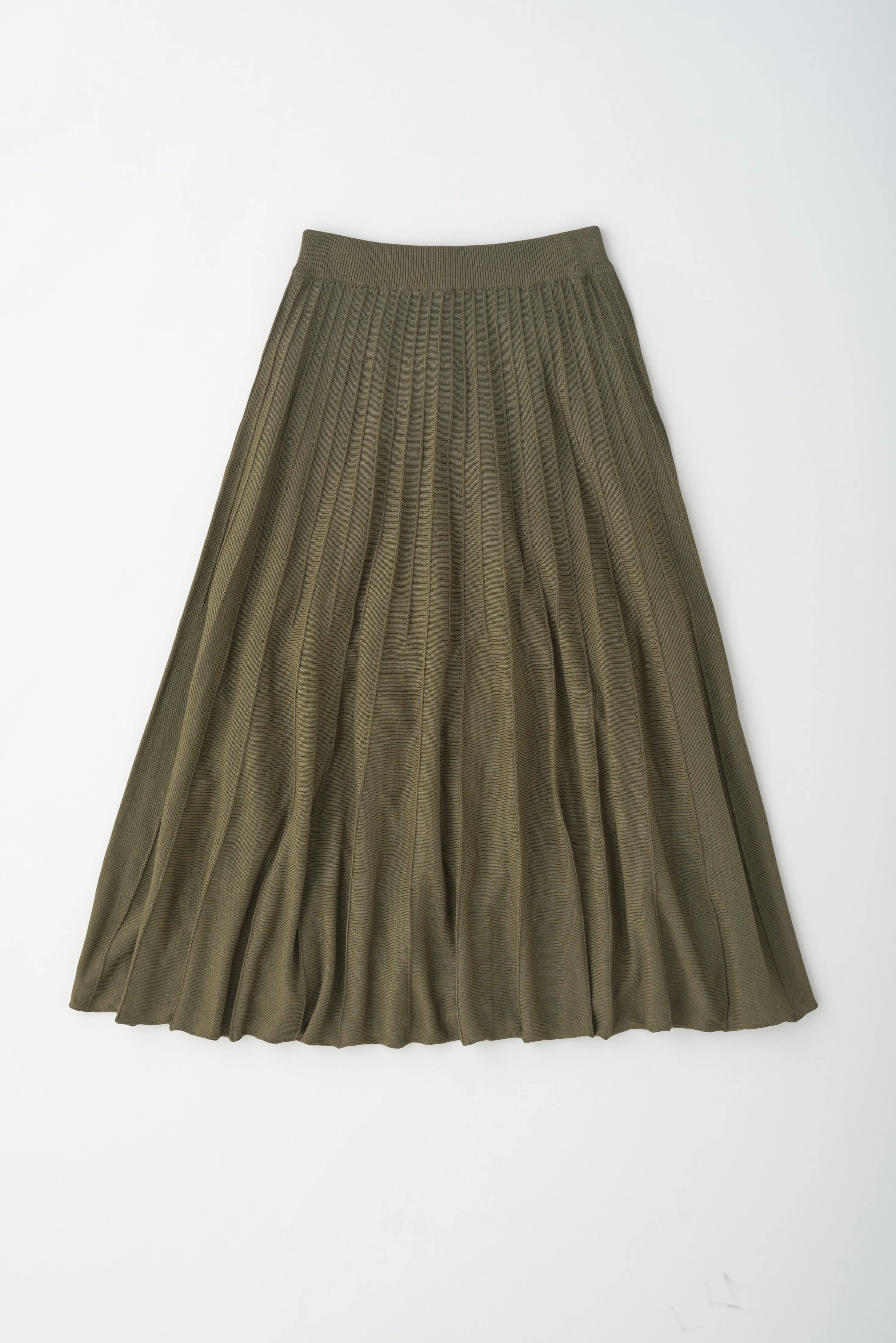 Women's Gezira Knit Skirt in Olive