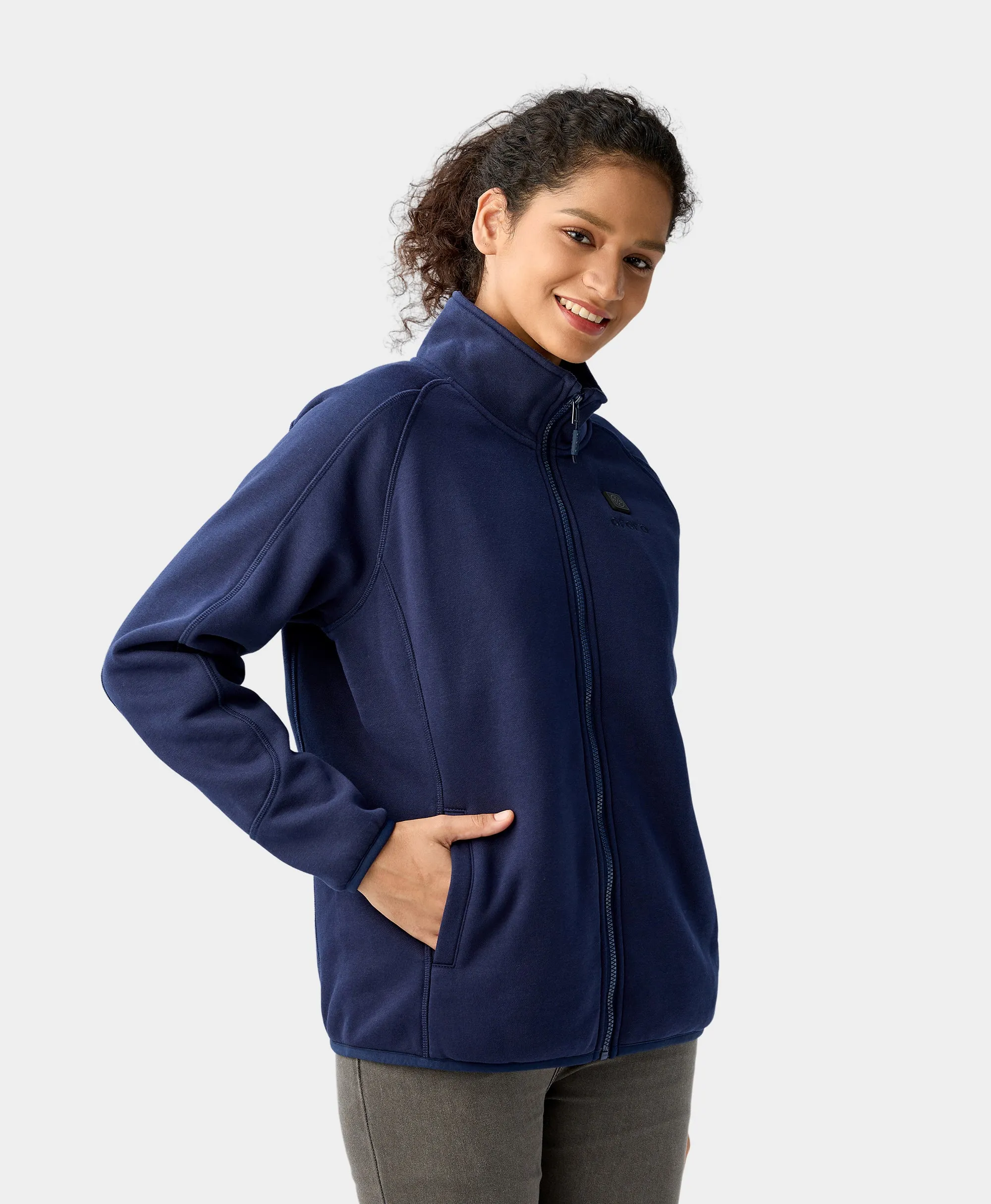 Women's Heated Full-Zip Fleece Jacket