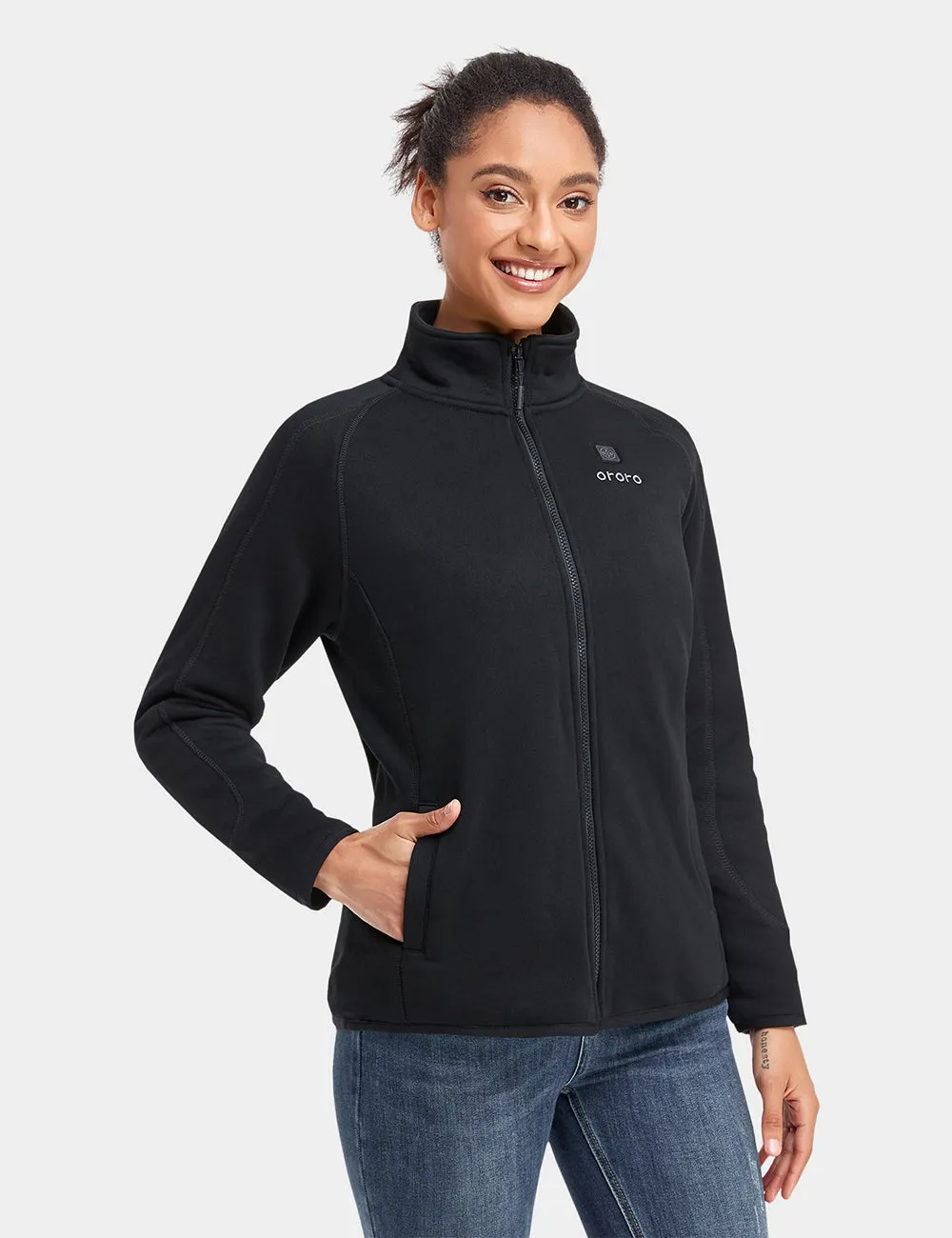 Women's Heated Full-Zip Fleece Jacket