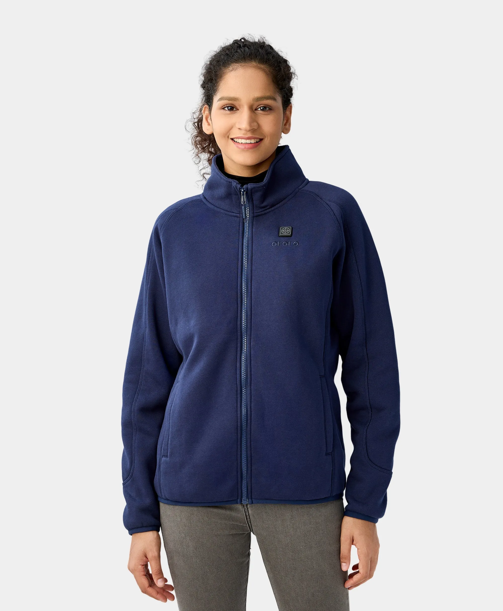 Women's Heated Full-Zip Fleece Jacket